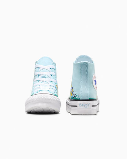 Converse Kids' Bluey Chuck Taylor All Stars EVA Lift Platform Shoes