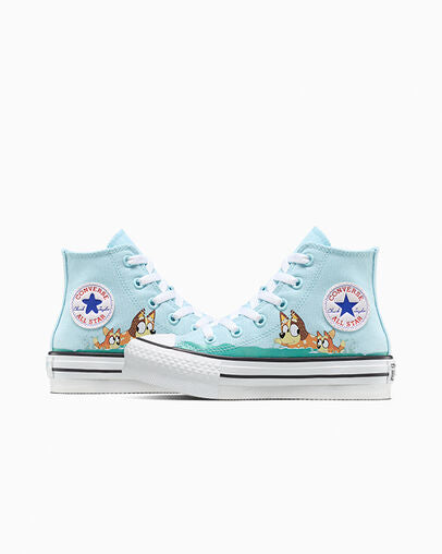 Converse Kids' Bluey Chuck Taylor All Stars EVA Lift Platform Shoes