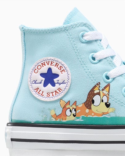 Converse Kids' Bluey Chuck Taylor All Stars EVA Lift Platform Shoes