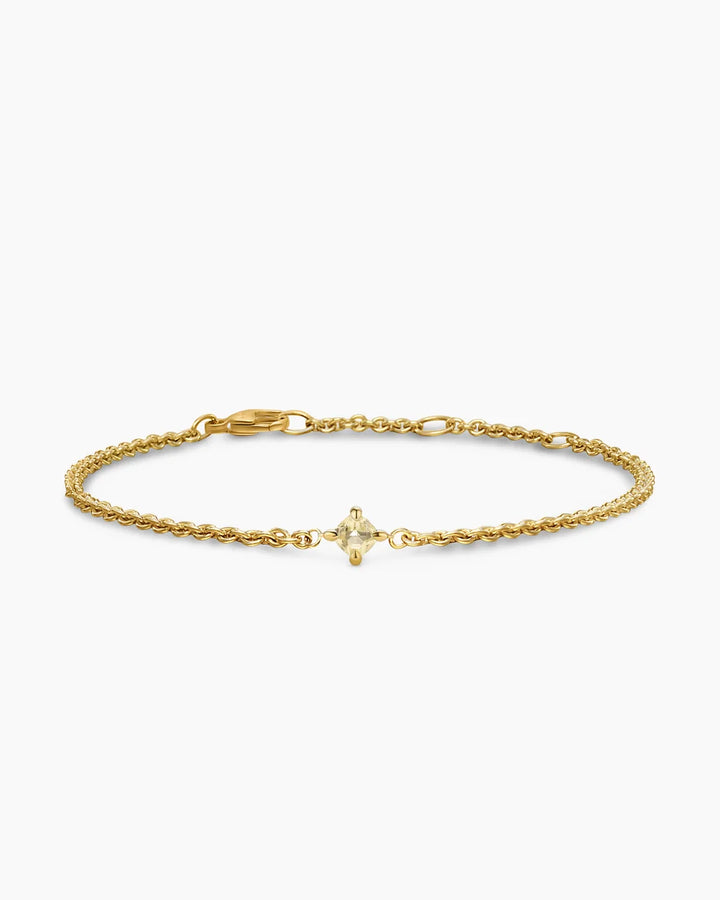 David Yurman Women's Micro Chatelaine Chain Bracelet in 18K Yellow Gold
