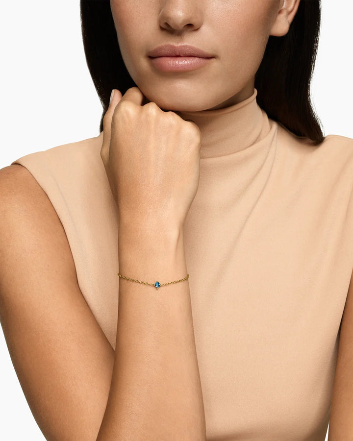 David Yurman Women's Micro Chatelaine Chain Bracelet in 18K Yellow Gold