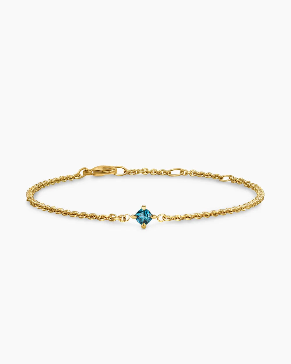 David Yurman Women's Micro Chatelaine Chain Bracelet in 18K Yellow Gold