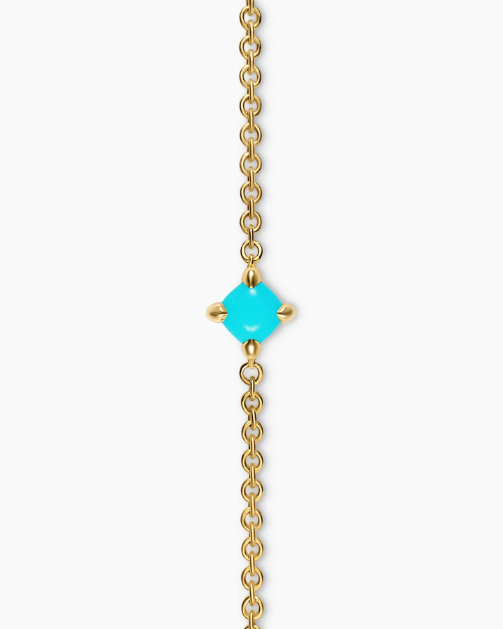 David Yurman Women's Micro Chatelaine Chain Bracelet in 18K Yellow Gold