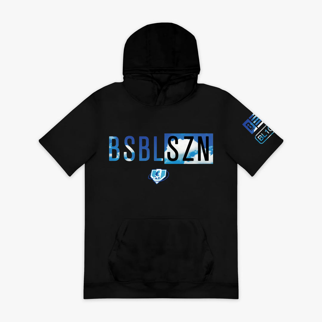 Baseball Lifestyle 101 Boys BSBL-SZN Youth Short Sleeve Hoodie V3