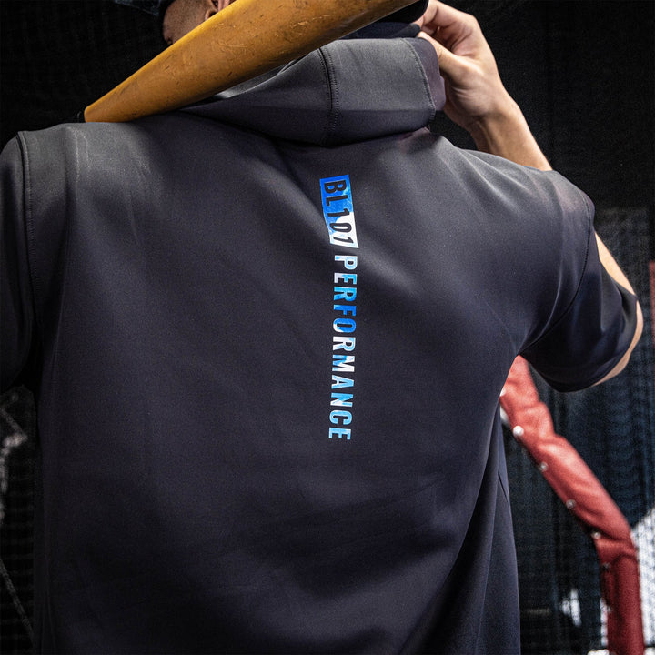 Baseball Lifestyle 101 Boys BSBL-SZN Youth Short Sleeve Hoodie V3