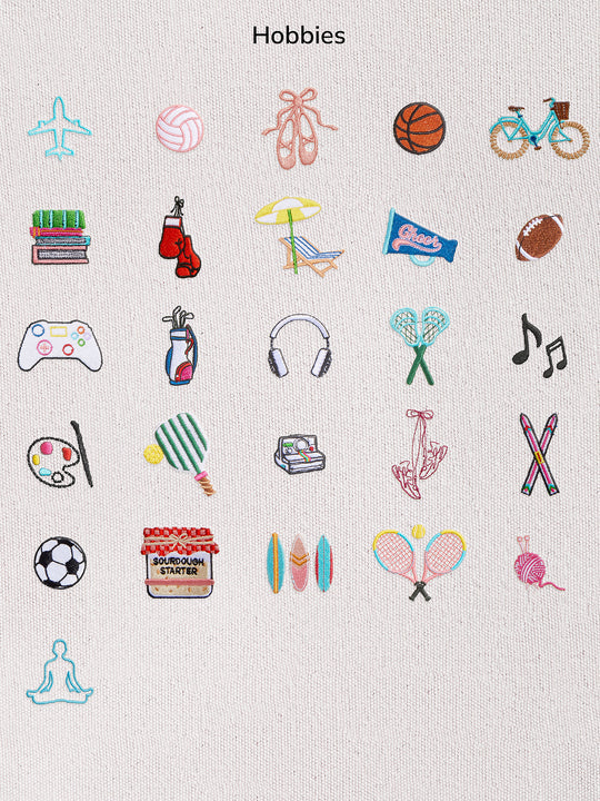 BaubleBar Women’s Medium Custom Icon Tote Handbag