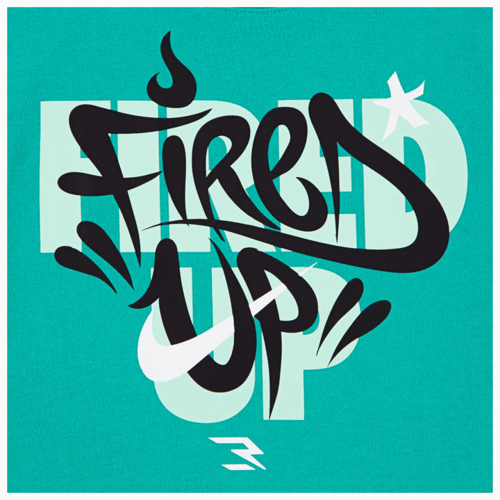 Big Kids' Fired Up Graffiti T-Shirt | Teal