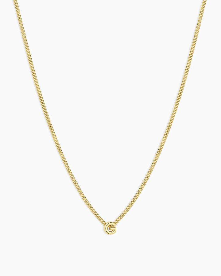 Women's gorjana Wilder Mini Alphabet Necklace