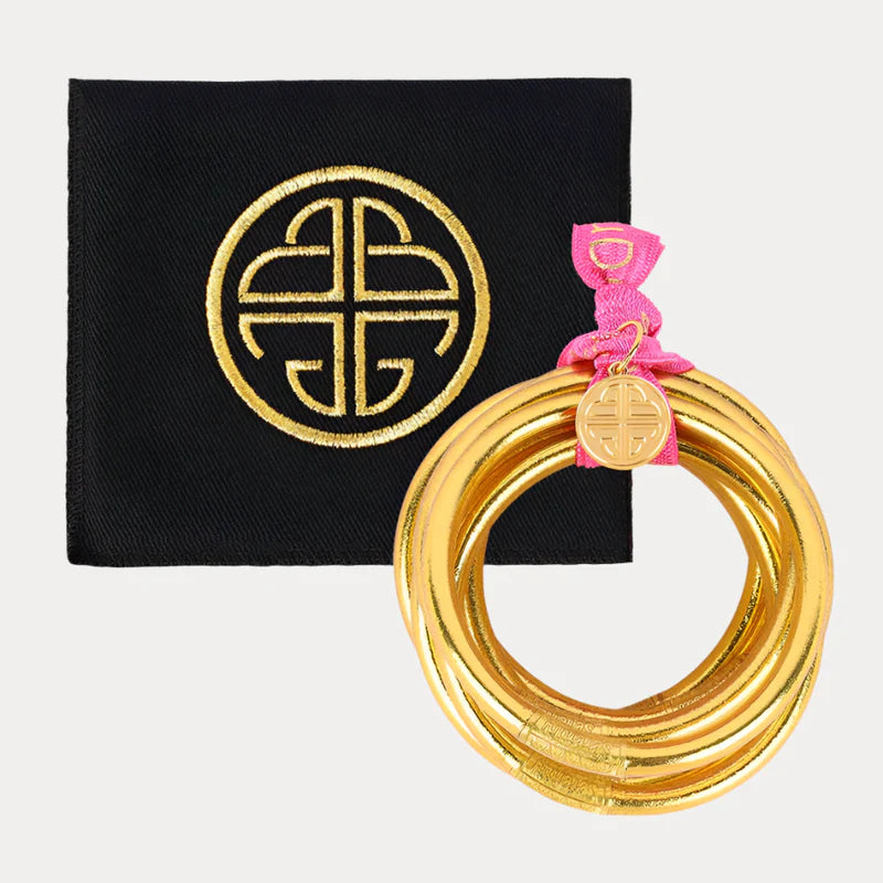 BuDhaGirl Gold All Weather Bangles