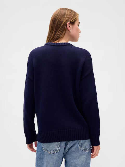 Gap Women Cotton Oversized Jumper