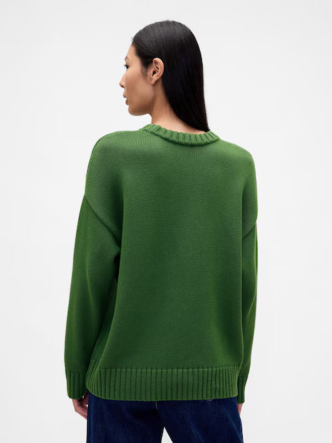 Gap Women Cotton Oversized Jumper