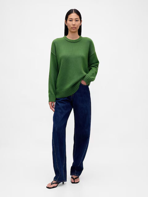 Gap Women Cotton Oversized Jumper