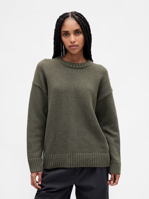 Gap Women Cotton Oversized Jumper