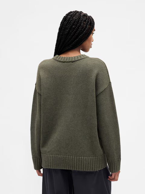 Gap Women Cotton Oversized Jumper
