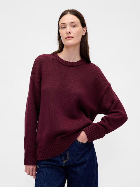 Gap Women Cotton Oversized Jumper