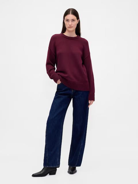 Gap Women Cotton Oversized Jumper