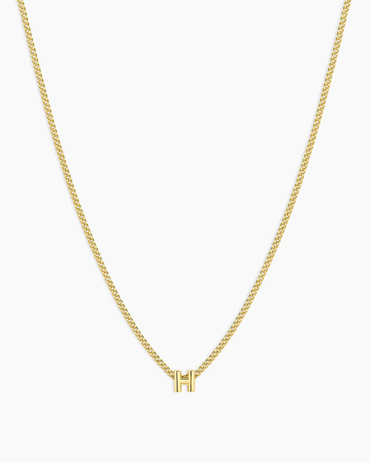 Women's gorjana Wilder Mini Alphabet Necklace