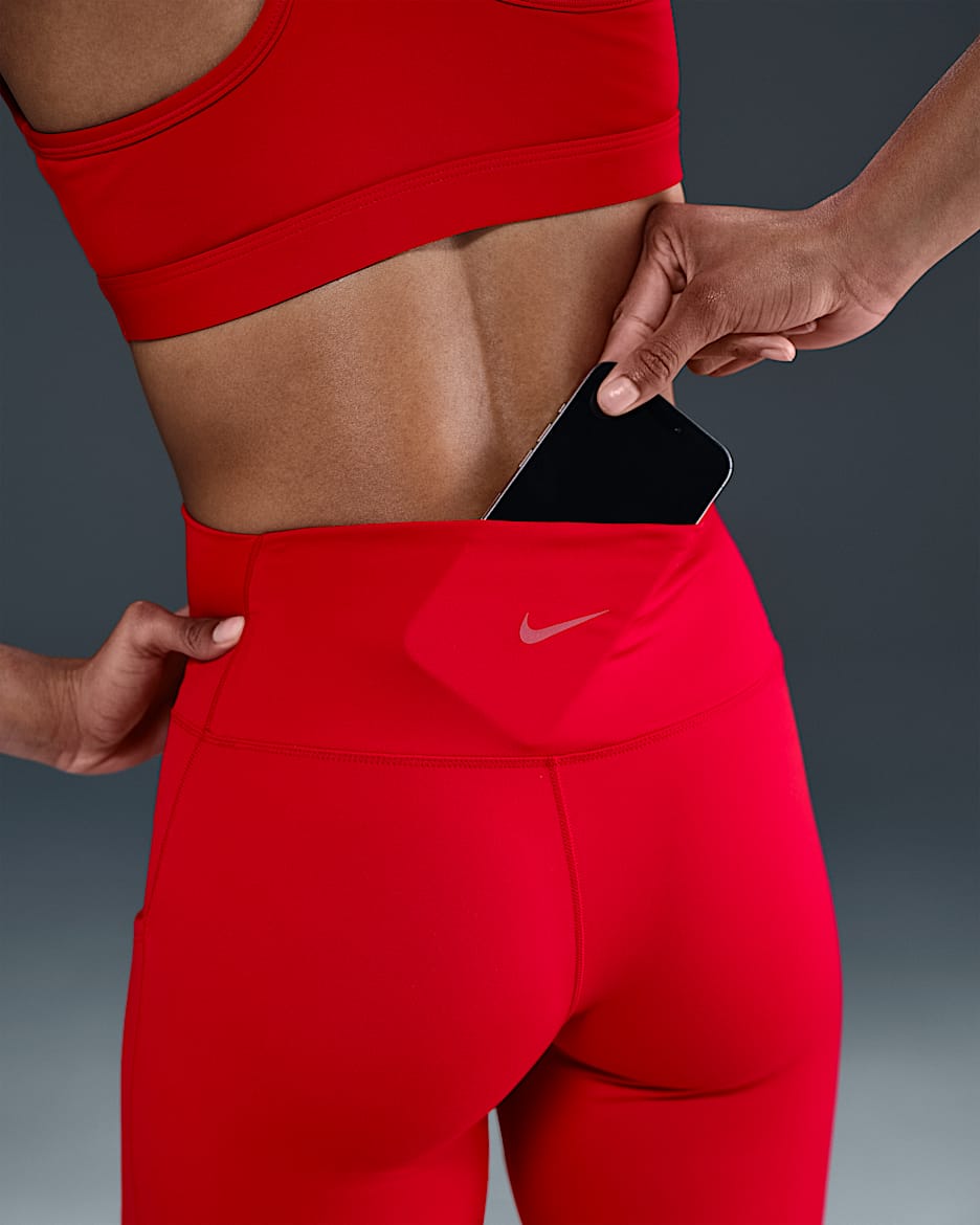 Nike One Women's High-Waisted 8" Biker Shorts with Pockets