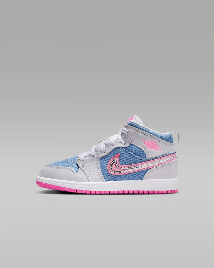 Jordan 1 Mid SE Little Kids' Shoes