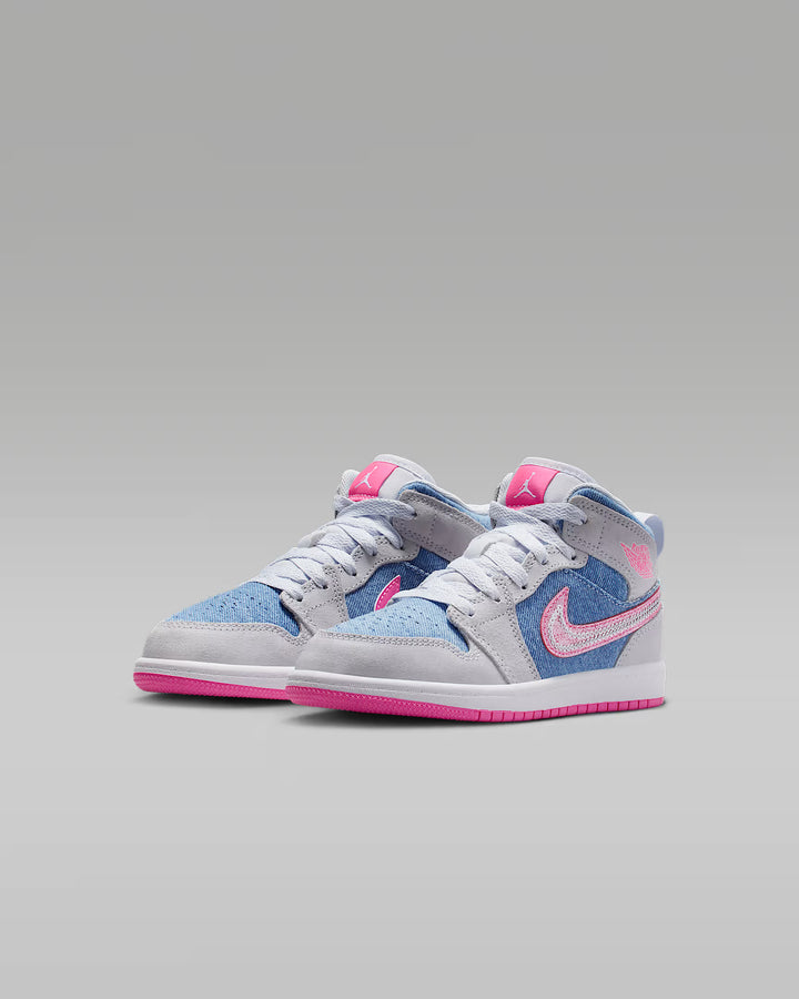 Jordan 1 Mid SE Little Kids' Shoes