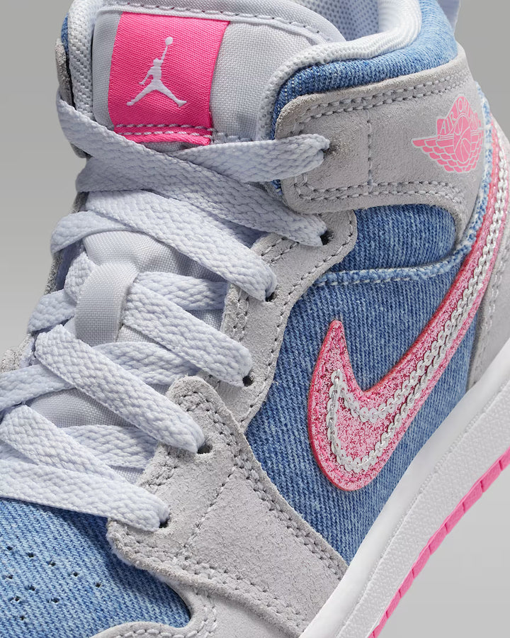 Jordan 1 Mid SE Little Kids' Shoes