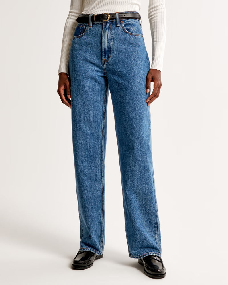 Abercrombie & Fitch Women’s High Rise Loose Jean