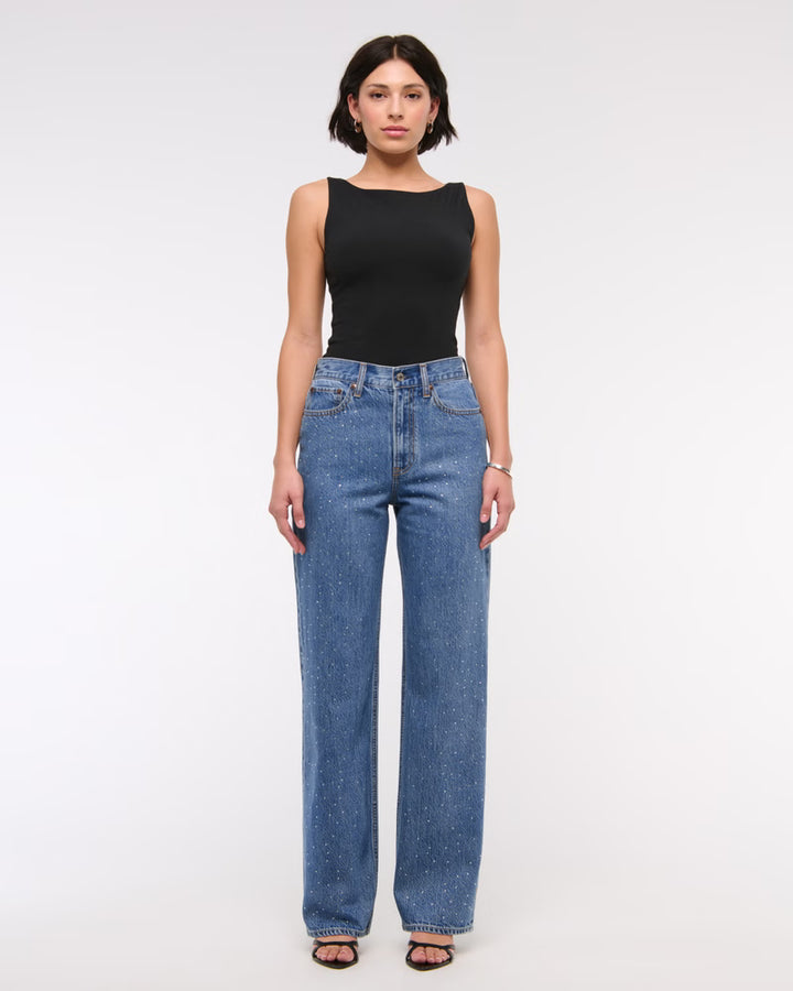 Abercrombie & Fitch Women’s High Rise Loose Jean