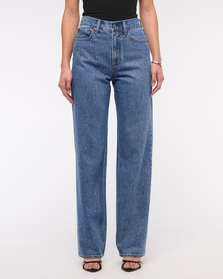 Abercrombie & Fitch Women’s High Rise Loose Jean