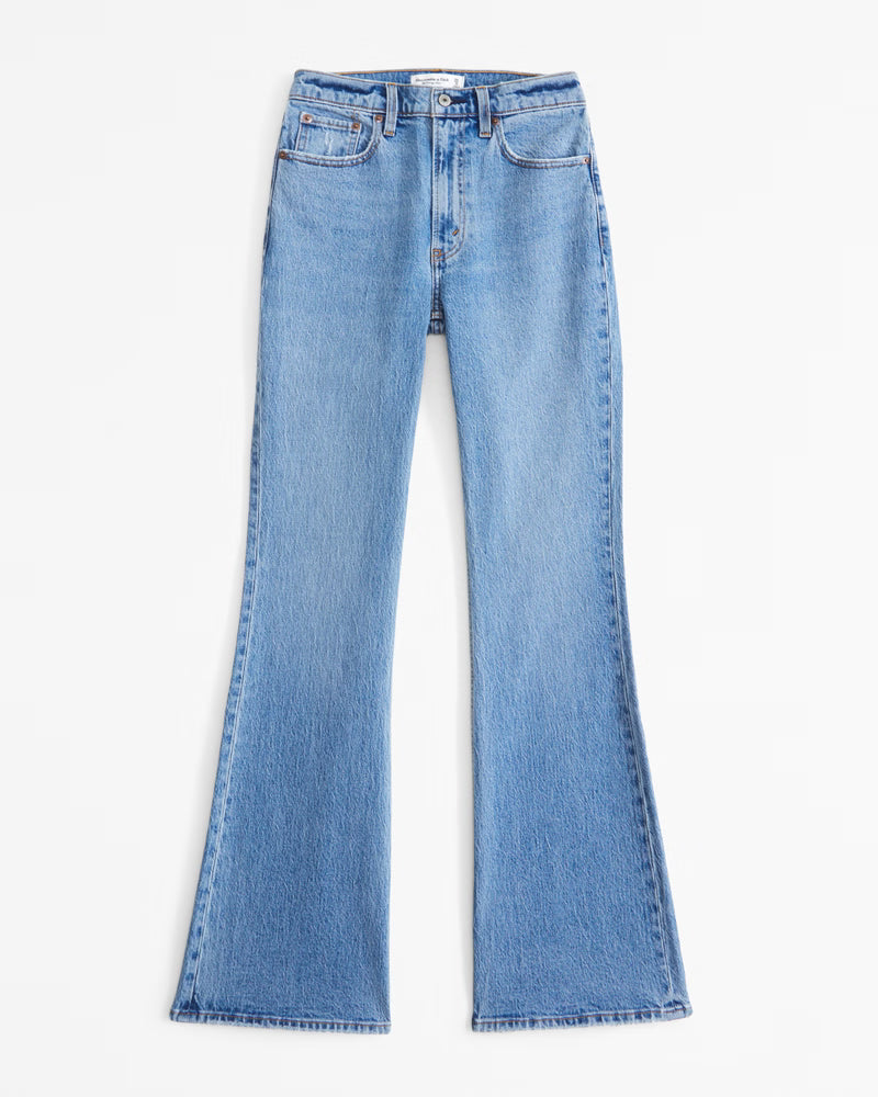 Abercrombie & Fitch Women’s High Rise Vintage Flare Jean in Medium