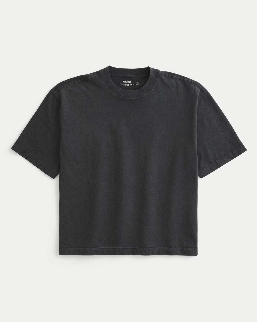Boxy Heavyweight Crop Crew T-Shirt