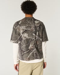 Boxy Heavyweight Crop Crew T-Shirt