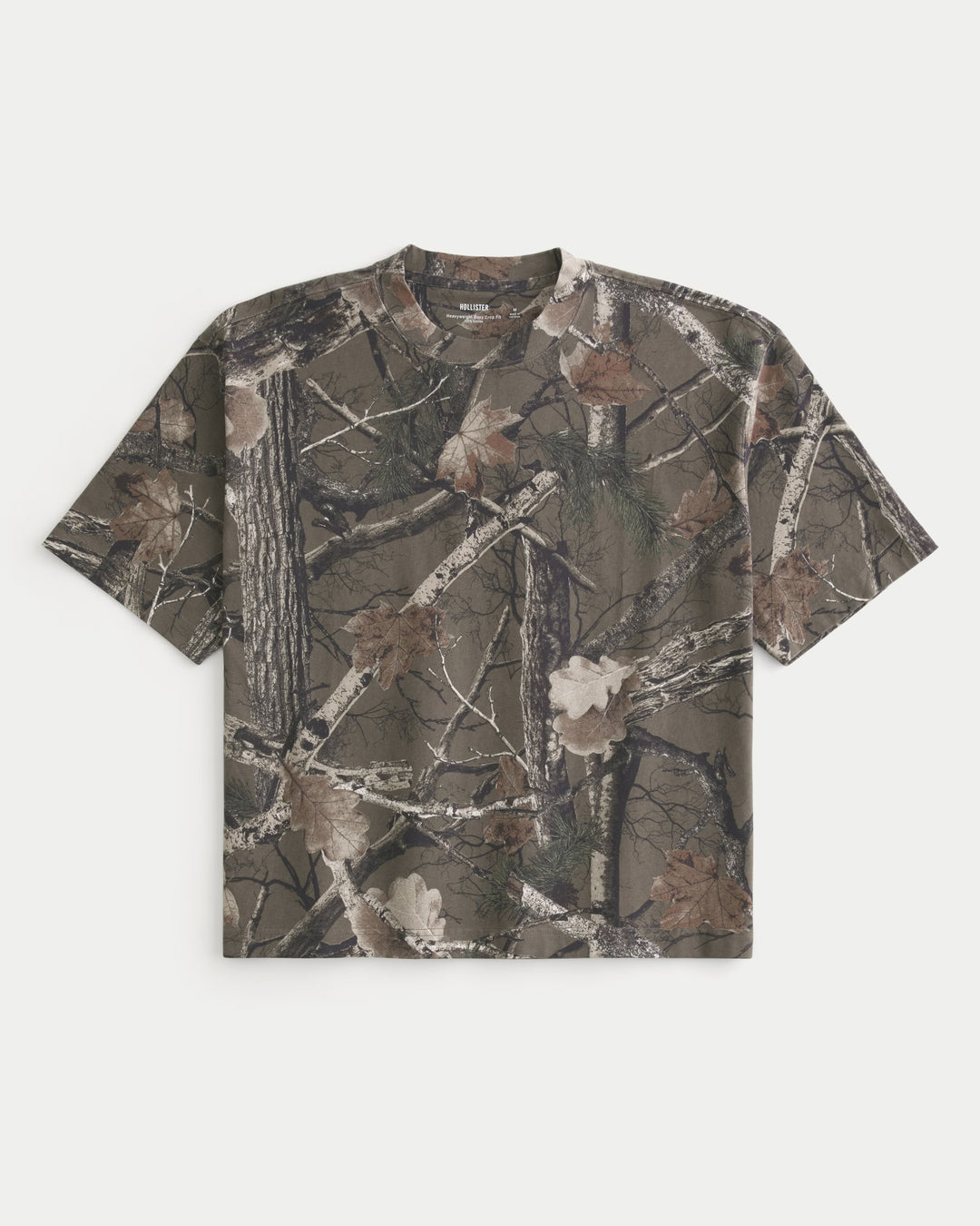 Boxy Heavyweight Crop Crew T-Shirt