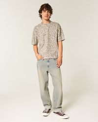 Boxy Heavyweight Crop Crew T-Shirt