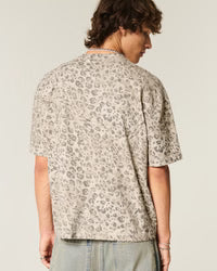 Boxy Heavyweight Crop Crew T-Shirt