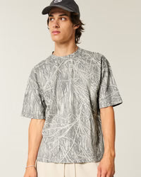 Boxy Heavyweight Crop Crew T-Shirt