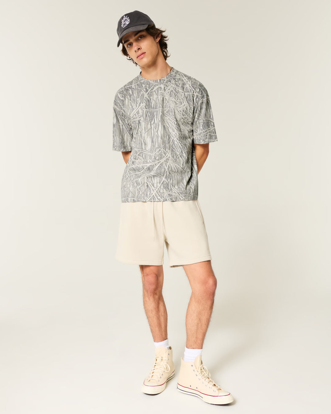 Boxy Heavyweight Crop Crew T-Shirt