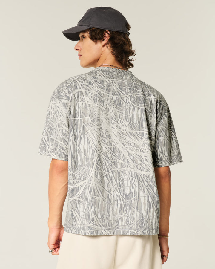 Boxy Heavyweight Crop Crew T-Shirt