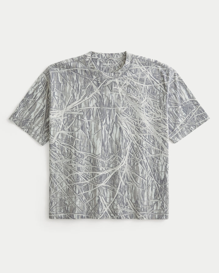 Boxy Heavyweight Crop Crew T-Shirt