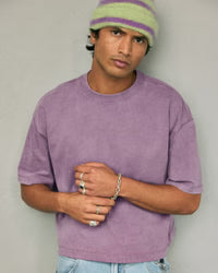 Boxy Heavyweight Crop Crew T-Shirt