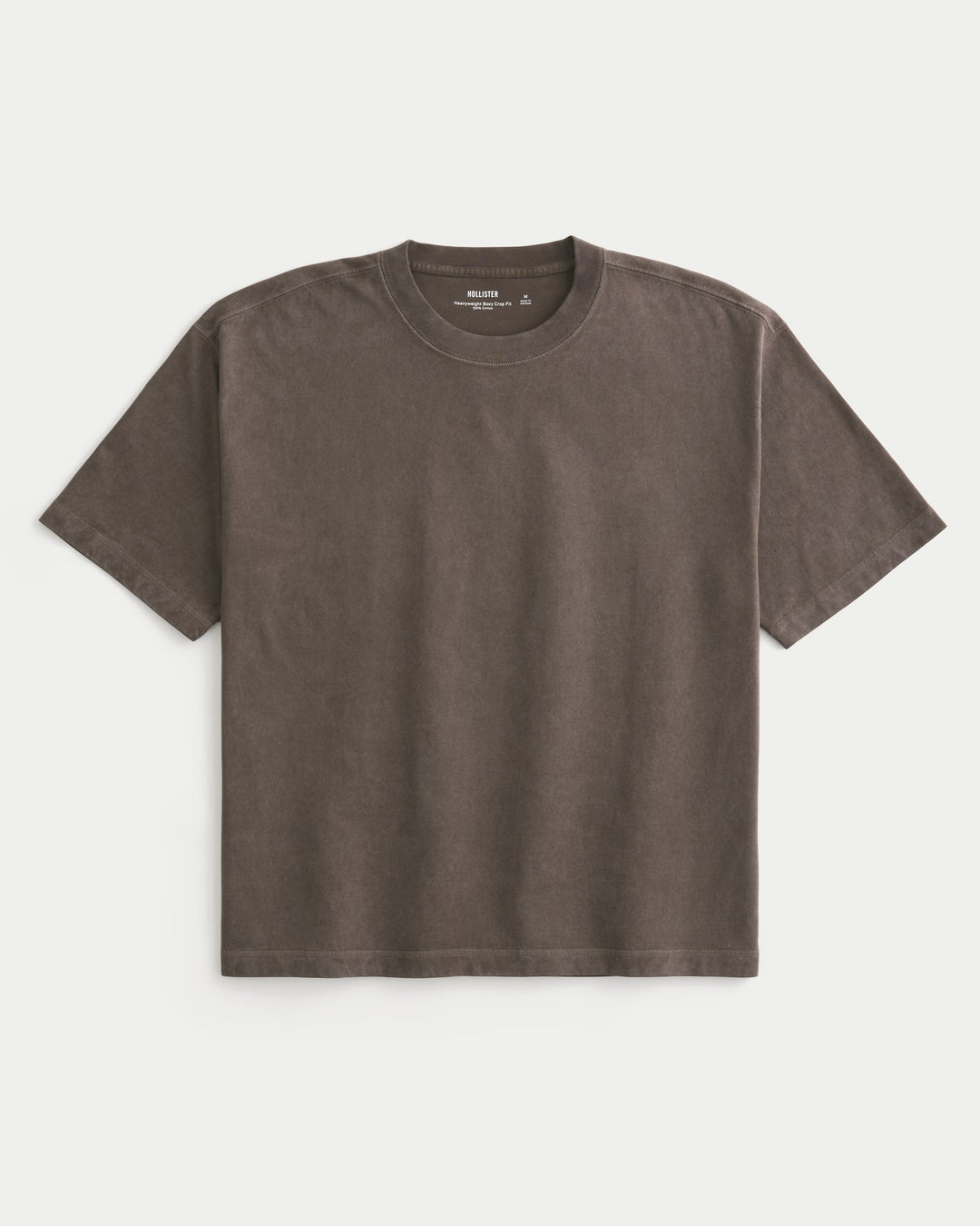 Boxy Heavyweight Crop Crew T-Shirt