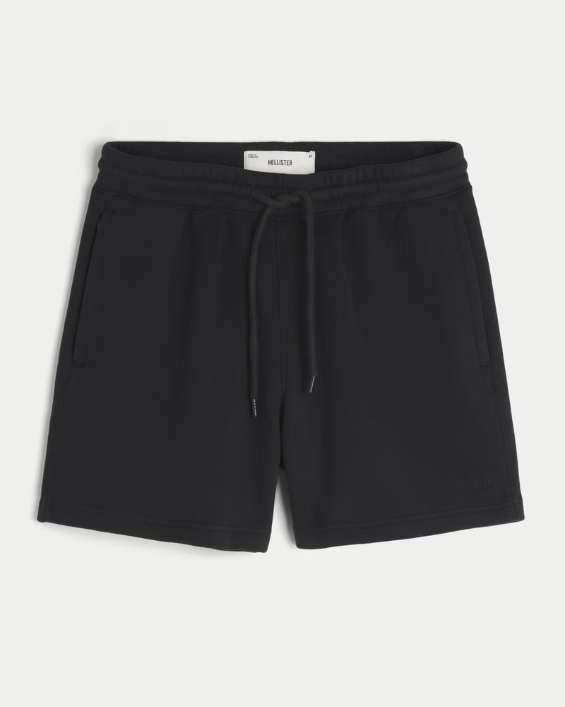 Men's Fleece Mid-Thigh Loose Shorts