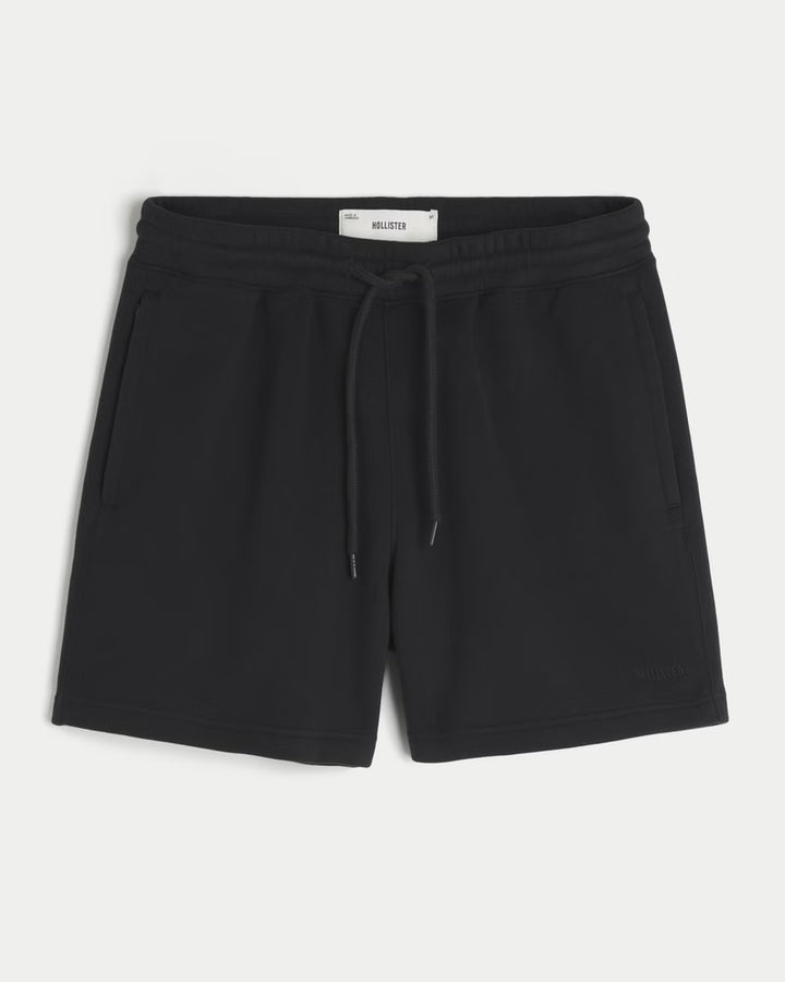 Men's Fleece Mid-Thigh Loose Shorts