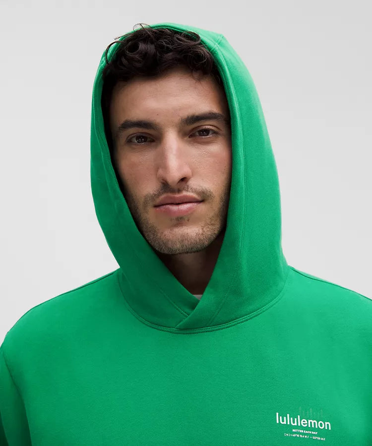 lululemon Men's Steady State Pullover Hoodie Better Each Day Wavy