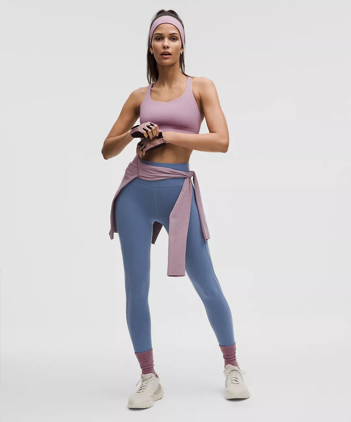 Lululemon Women’s Wunder Train Mesh Panel High-Rise Tight 25 Leggings