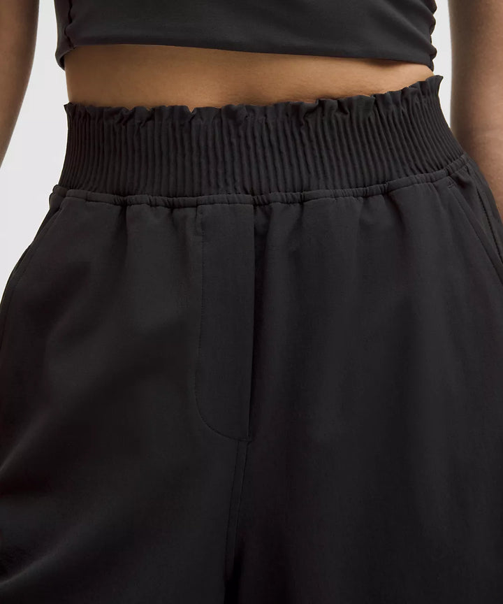 lululemon Women's Stretch Woven Ruffle-Waist Wide-Leg Pant