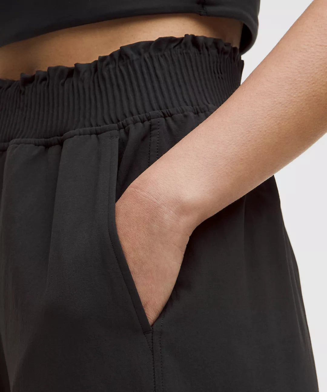 lululemon Women's Stretch Woven Ruffle-Waist Wide-Leg Pant