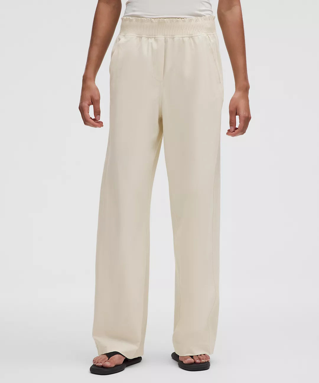 lululemon Women's Stretch Woven Ruffle-Waist Wide-Leg Pant