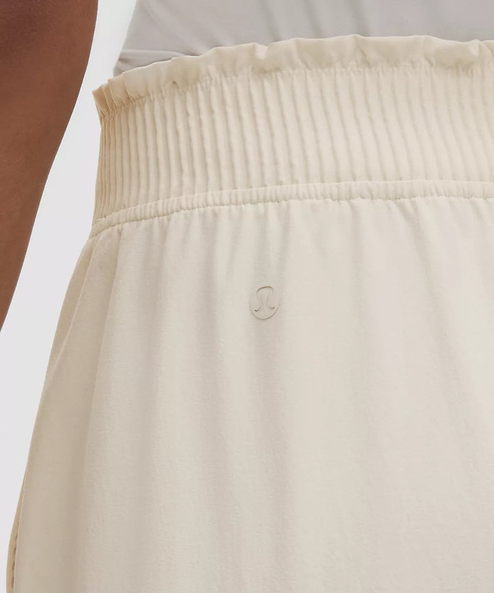 lululemon Women's Stretch Woven Ruffle-Waist Wide-Leg Pant