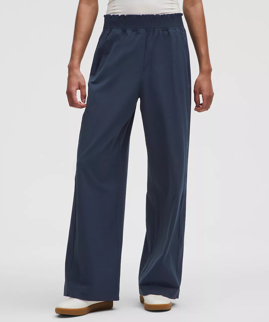 lululemon Women's Stretch Woven Ruffle-Waist Wide-Leg Pant