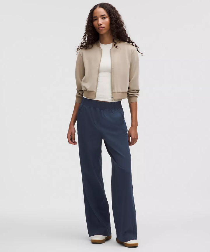 lululemon Women's Stretch Woven Ruffle-Waist Wide-Leg Pant